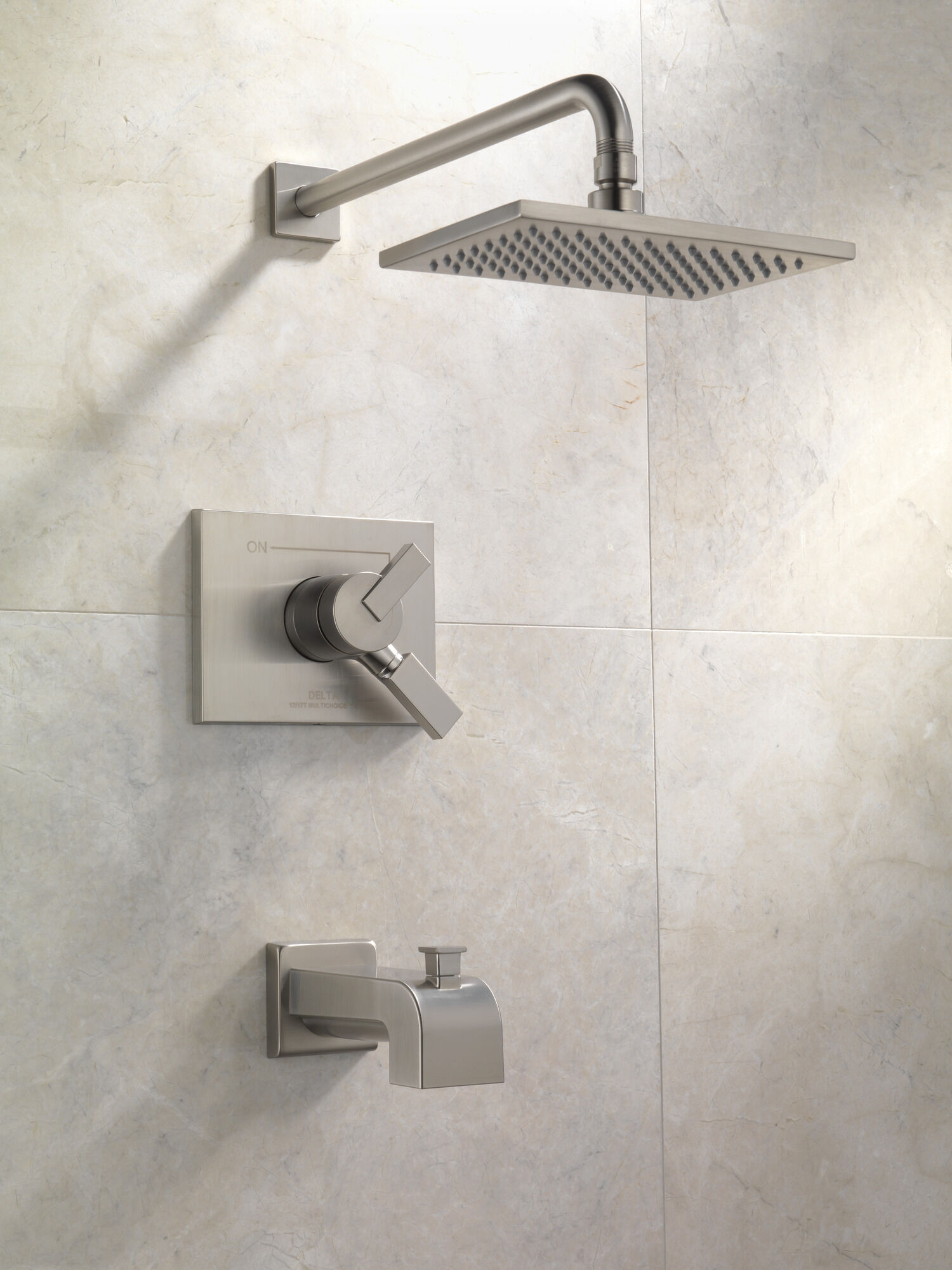 T17453-SS Для ванны и душа Monitor® 17 Series Delta Faucet Vero Нержавеющая сталь - Вид №1