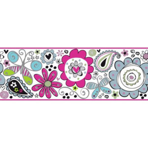 93879252 Бордюр для обоев Room to Grow BS5415B STLM-0602181 YORK WALLCOVERINGS