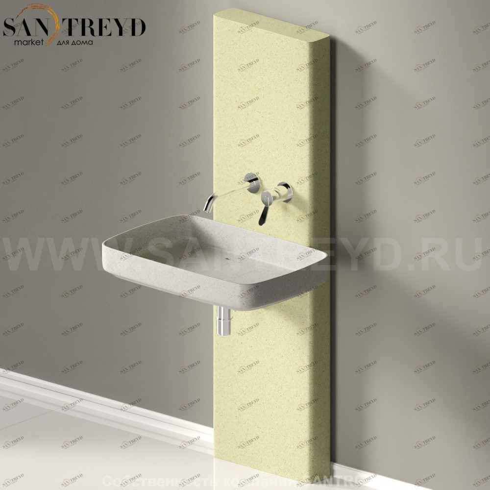 ACER094540 Пьедестал для раковины прямоугольная Agape Petra