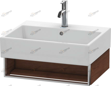 VA602501313 Vero Air Тумбочка подвесная Американский орех, натуральный шпон Duravit