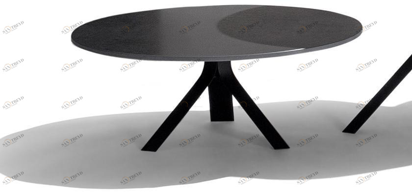 Joli Круглый алюминиевый журнальный столик Fizz sun-id-1394343