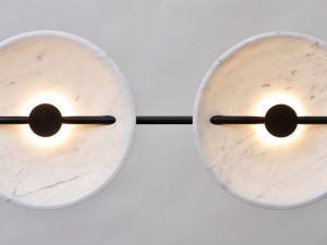 Каррара мрамор светодиодный настенный светильник