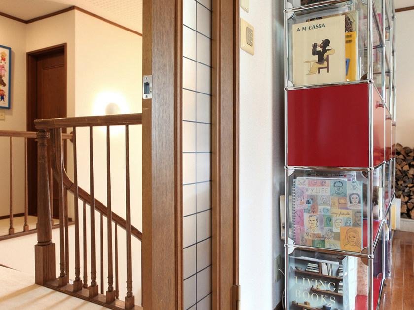 USM Модульный открытый книжный шкаф из металла Usm haller system sun-id-1347487 - Вид №8