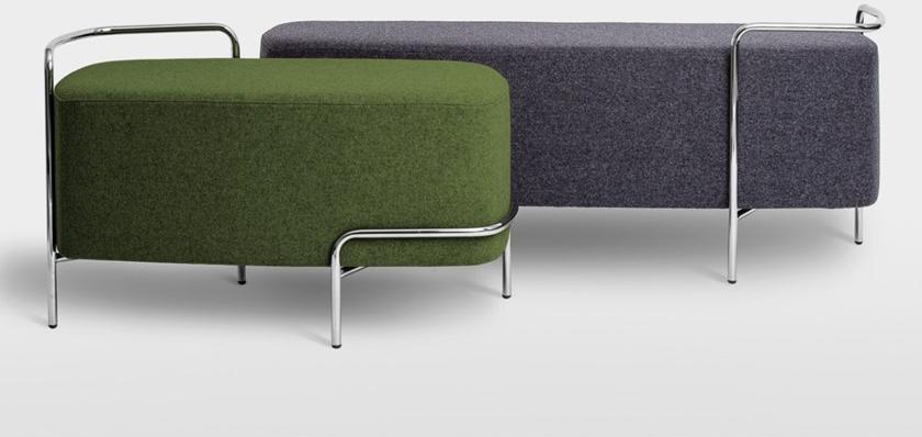 Real Piel Мягкая скамья из ткани sun-id-1455937 - Вид №4