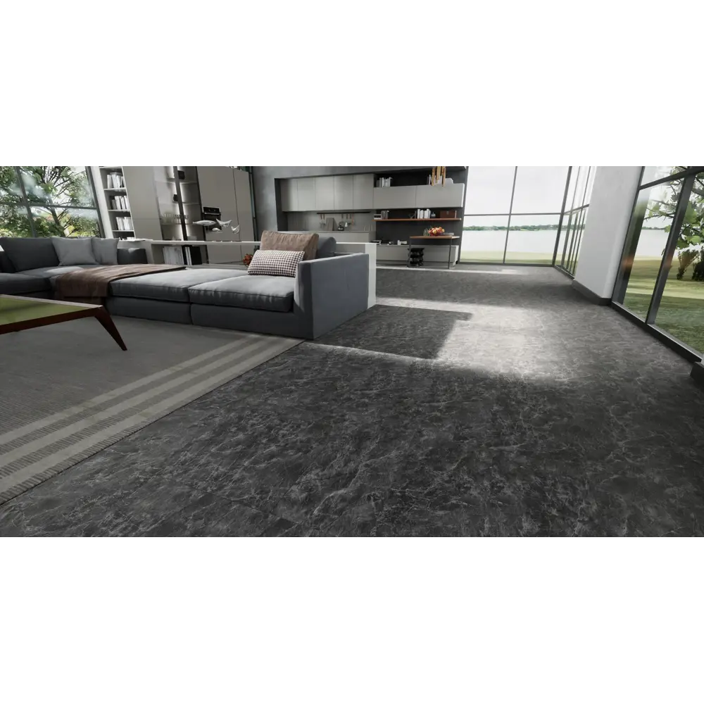 Santreyd SPC плитка VARIATION GRIGIO Carbone с подложкой 88010971 STLM-0891316 - Вид №7