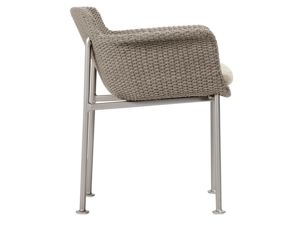 Стул из морской веревки с подлокотниками JANUS et Cie ARCH-00041602