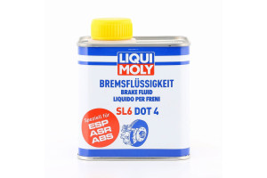 15510869 Тормозная жидкость, 0.5л Bremsflussigkeit SL6 DOT 4 3086 LIQUI MOLY