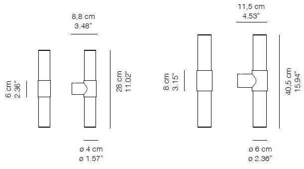 Quadrifoglio Настенный светильник из метакрилата sun-id-1362066 - Вид №2