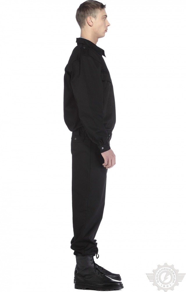 61524 Костюм "Страйк" летний черный  Одежда для охранных структур  размер 64-66/182-188 Спецодежда  - Вид №8