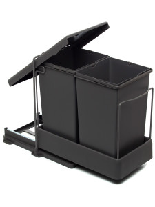 Контейнер для мусора на дверцу Gamma 400/28 Anthracite NAVAKO