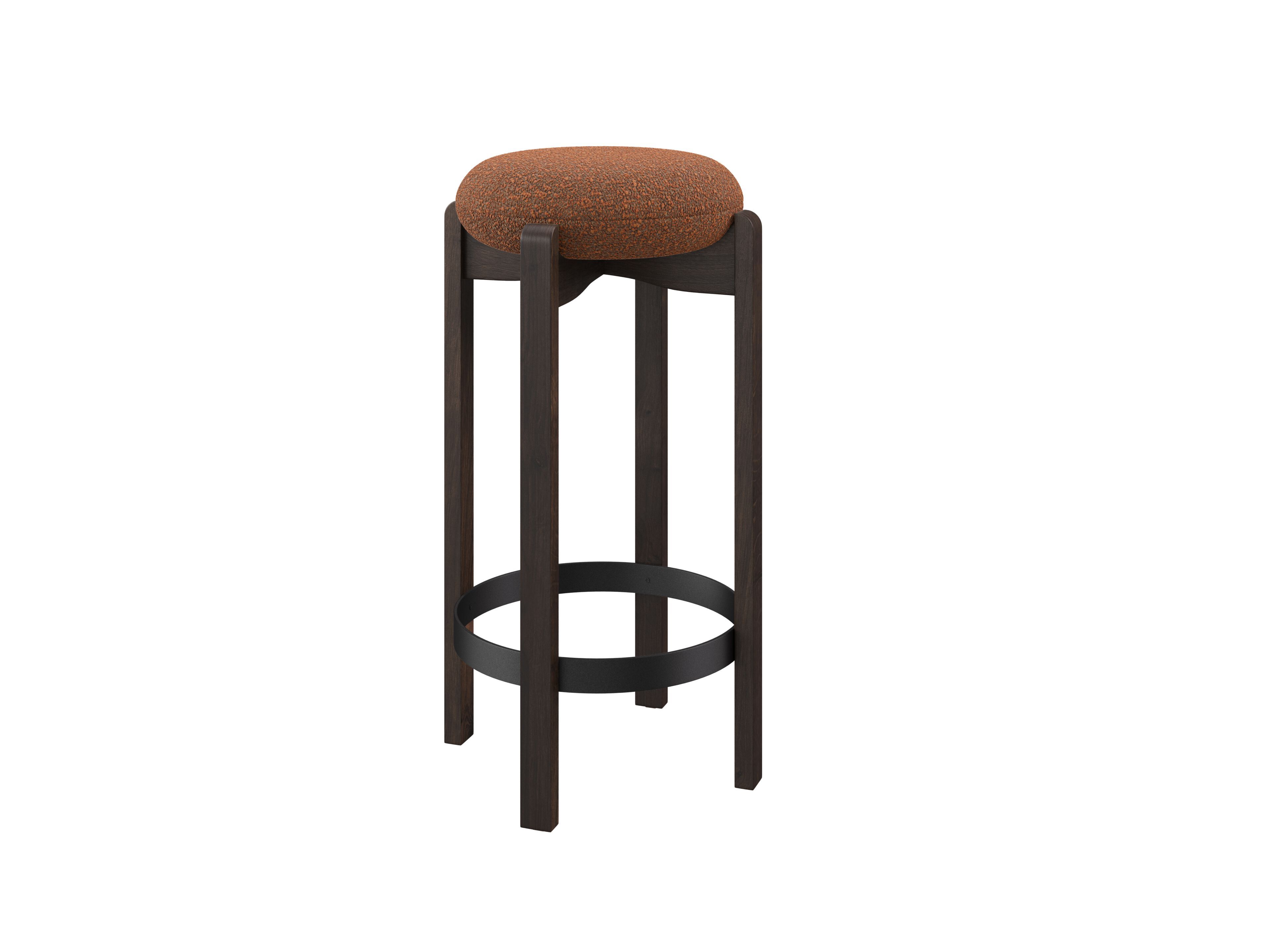 Высокий барный стул из бука DÔME DECO Nova ' 25 ARCH-00076835 - Вид №3