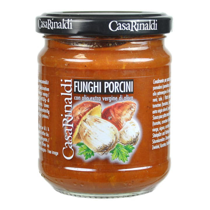 Соус томатный с белыми грибами Casa Rinaldi 190 г Santreyd 14662
