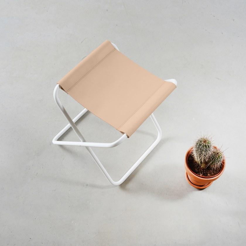 Lafuma Mobilier Складная кожаная подставка для ног для сада Lison Lfm5046_9626 - Вид №1