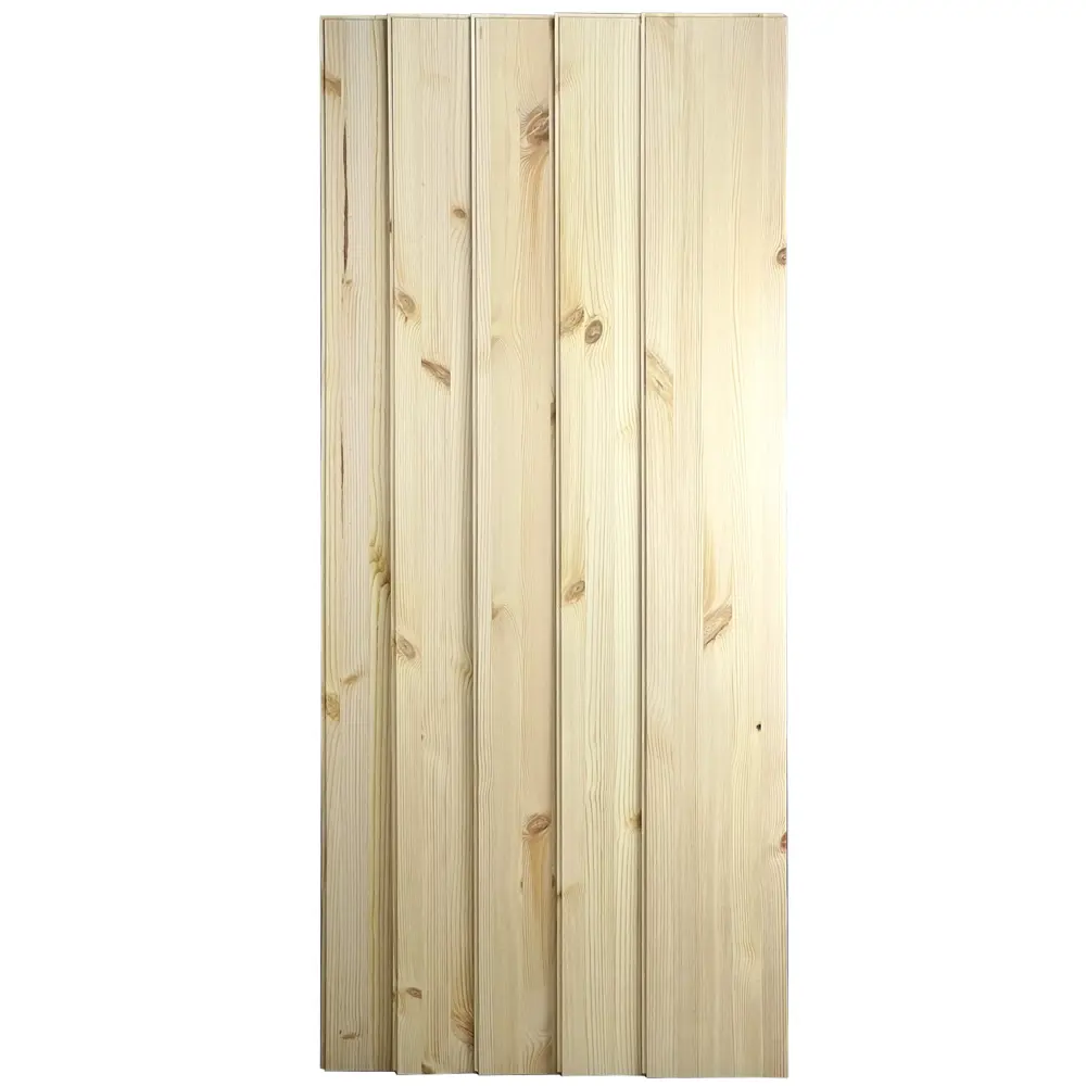 Деревянная панель 8х196x1450 мм хвоя сорт AB с фаской угла 5 шт АРЕЛАН STLM-2159919 - Вид №2