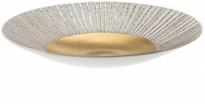 Fos Ceramiche Центральное украшение из фарфора Antithesis oro e platino Ct-2001bd