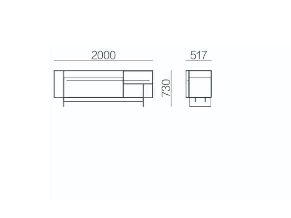 Шкаф из дерева и стекла HC28 maison LEVHIA ARCH-00041781 - Вид №2