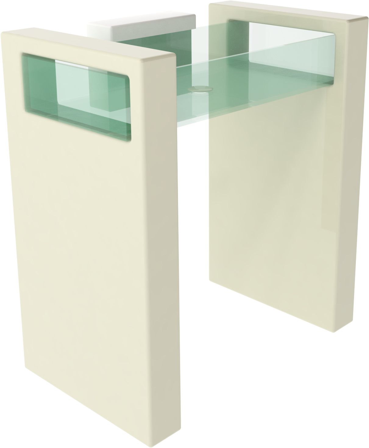 GLLACOL80BW13 Напольная раковина стоящая GSG CERAMIC GLASS