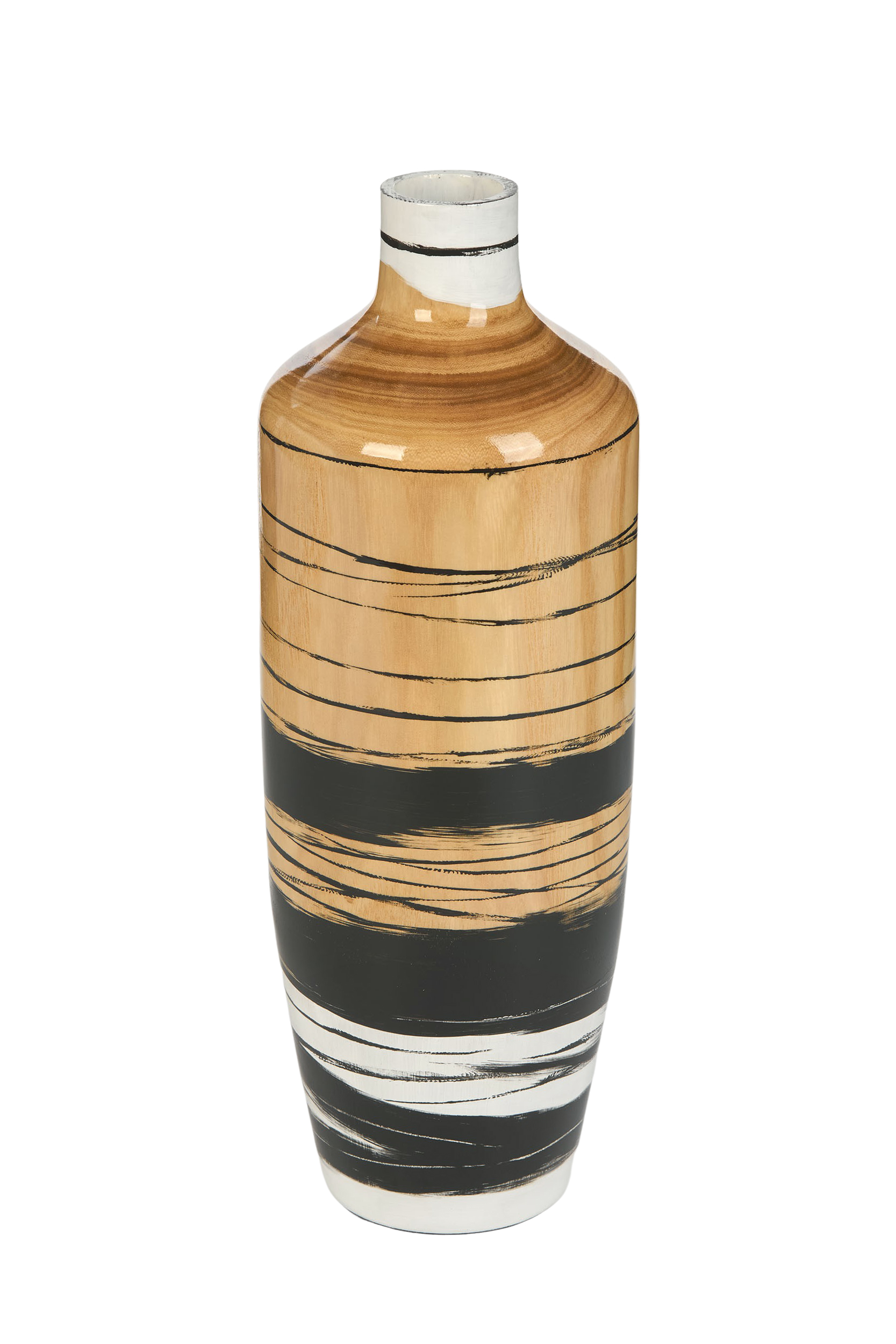 2000983220127 Ваза деревянная Tutmos SELETTI  - Вид №2