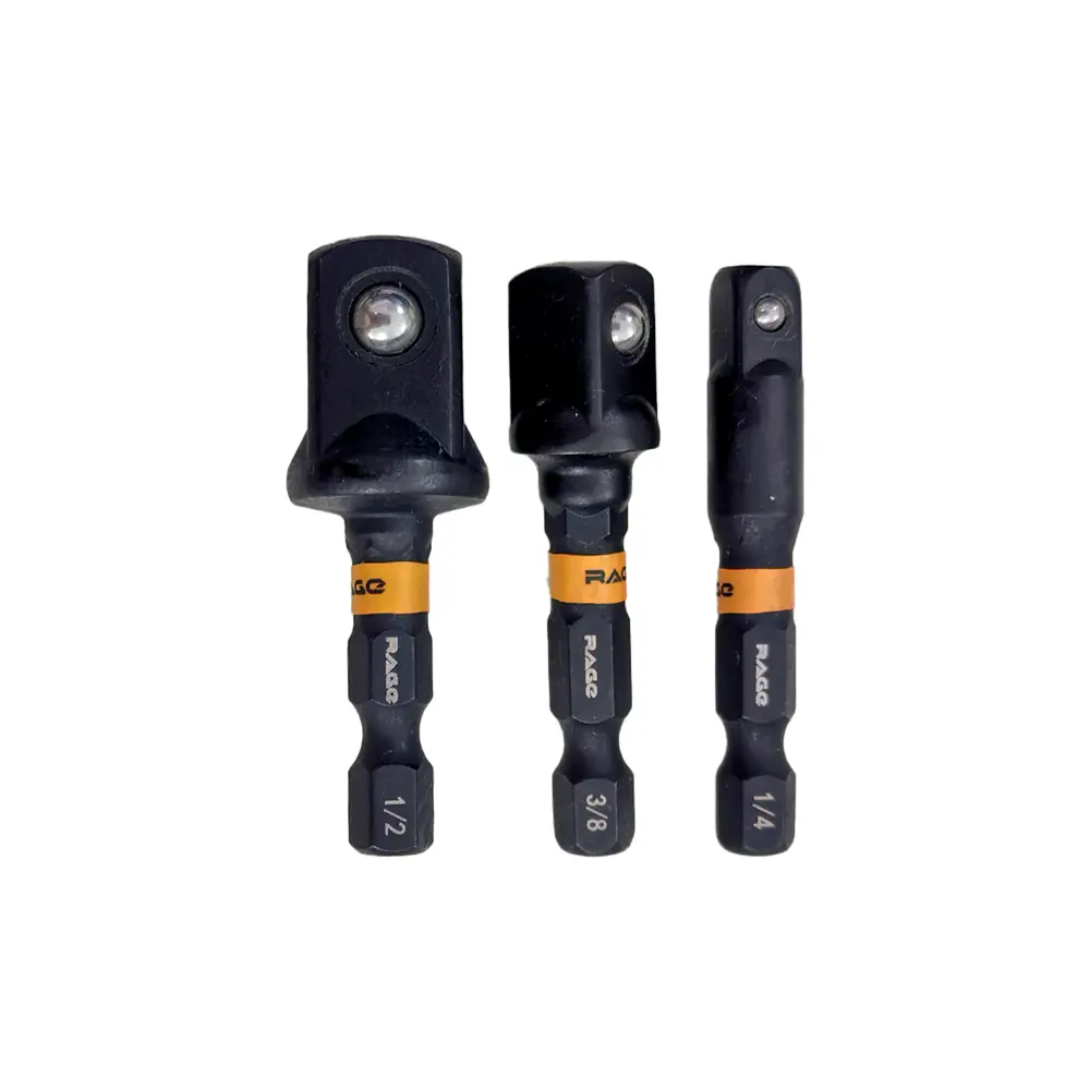 Набор переходников для торцевых головок ударных Rage 554903 50 мм STLM-2187207