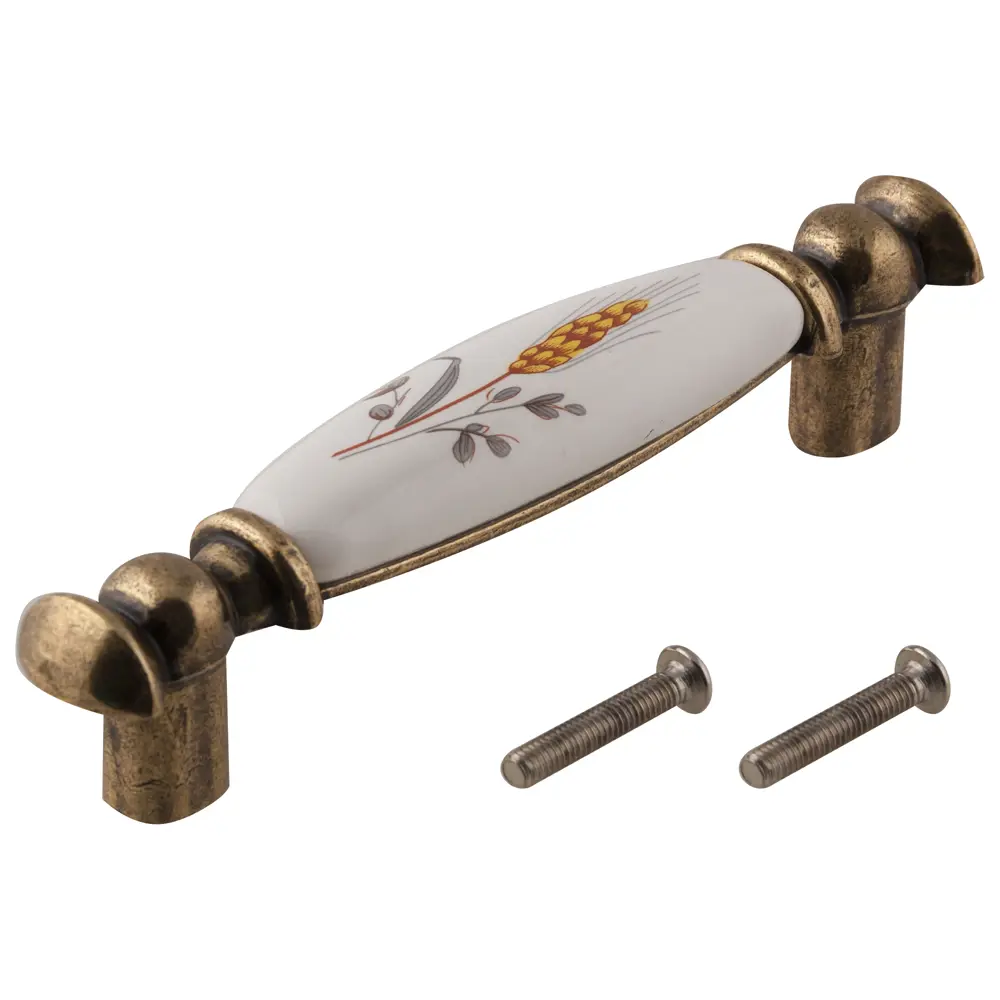Мебельная ручка-скоба RS115AB.4/96/W03 96 мм античная бронза BOYARD STLM-2118346 - Вид №1