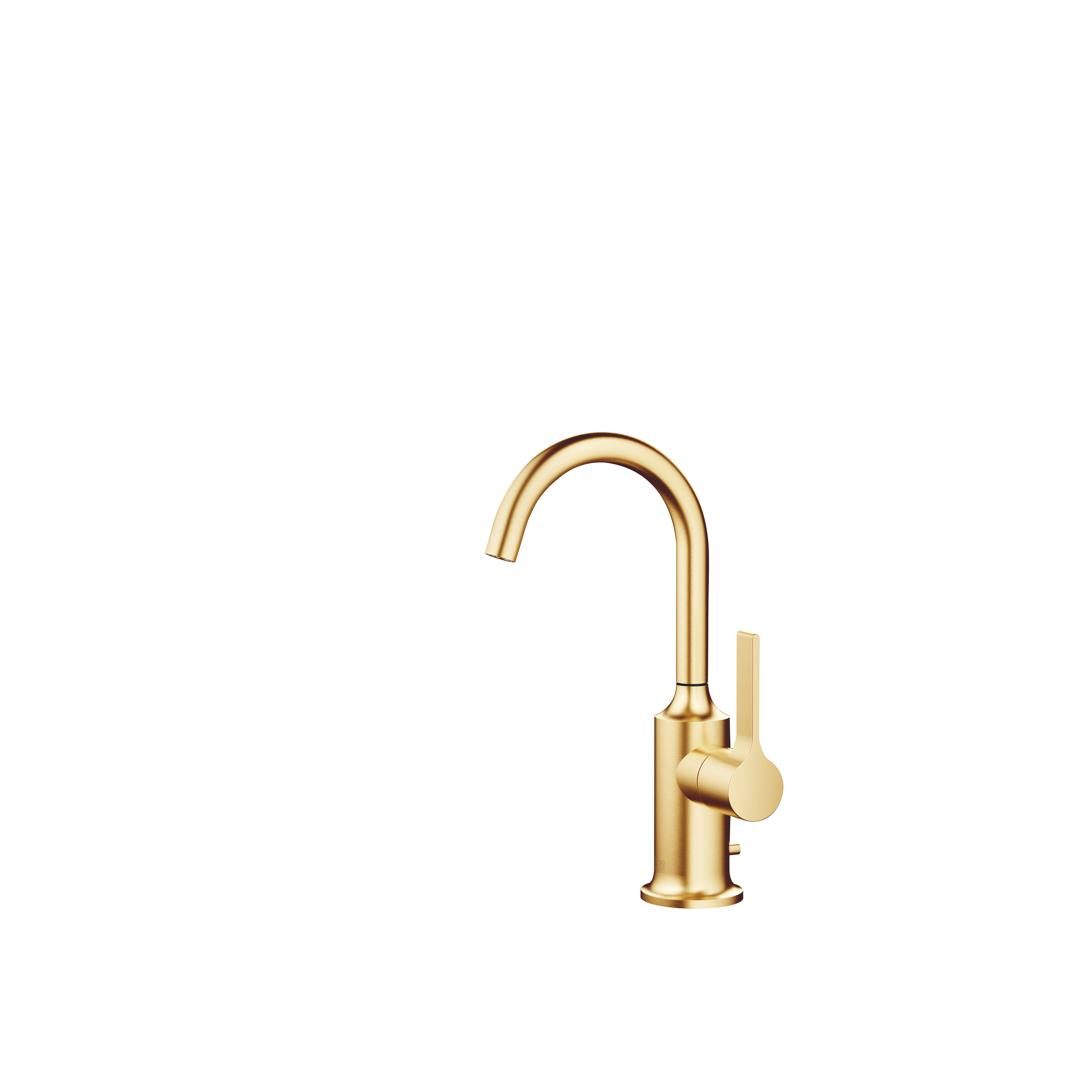 VAIA Смеситель для раковины, однорычажный, со сливом - Brushed Durabrass (23-каратное золото) DornBracht 33510809-28