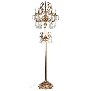 Торшер Omnilux OML-77725-05 OMNILUX ПОД СТАРИНУ, ЭЛИТНЫЕ 180698 Золото