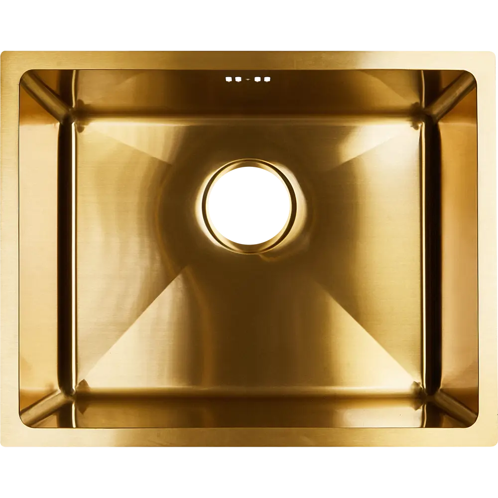 Мойка для кухни врезная Maidsinks LHS5040-R15-001GD 50x40 см глубина чаши 20 см нержавеющая сталь цвет золотистый 89049191 STLM-2196170 