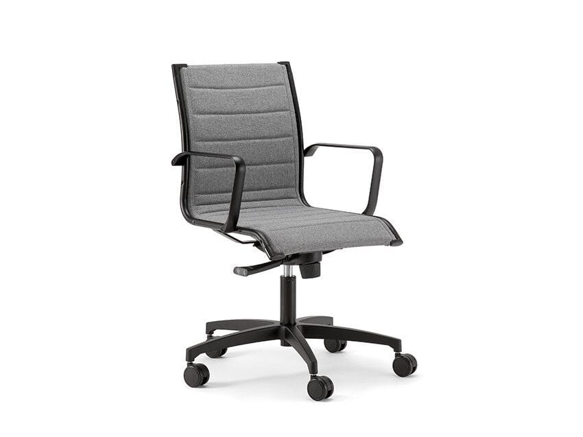 Вращающееся офисное кресло с подлокотниками с 5 спицами Nahu Aalborg Line ARCH-00094367