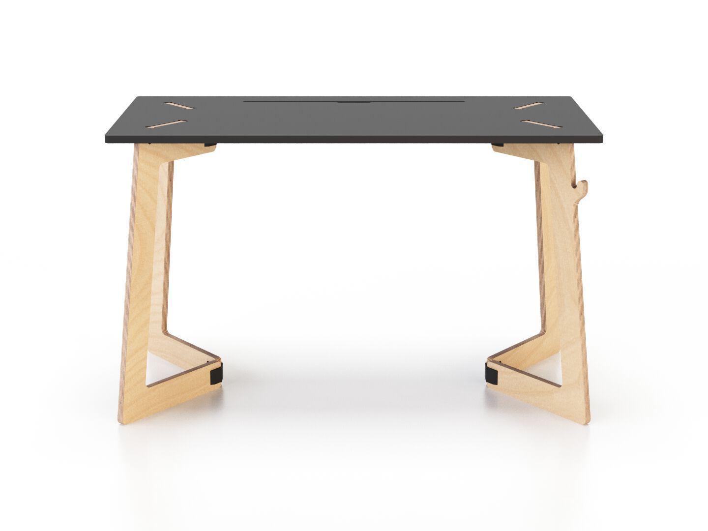 Рабочий прямоугольный стол с системой кабельных втулок Esposit Karya ARCH-00047036 - Вид №3