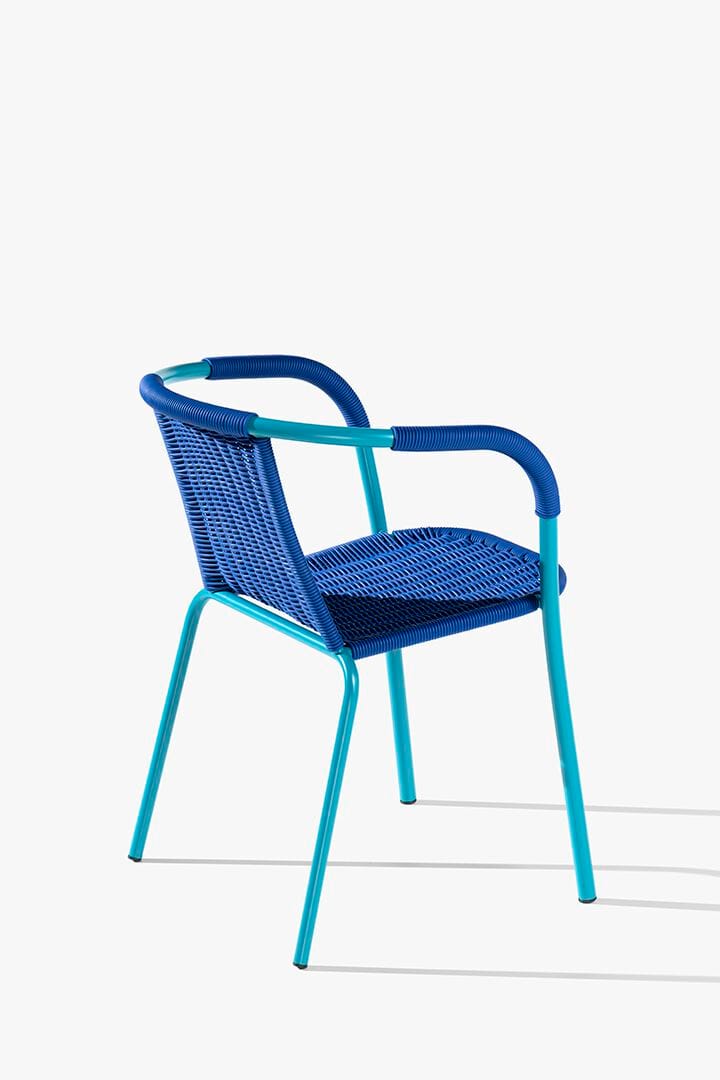 Штабелируемый стул из синтетического материала с подлокотниками Et al 001 ARCH-00015925 - Вид №3