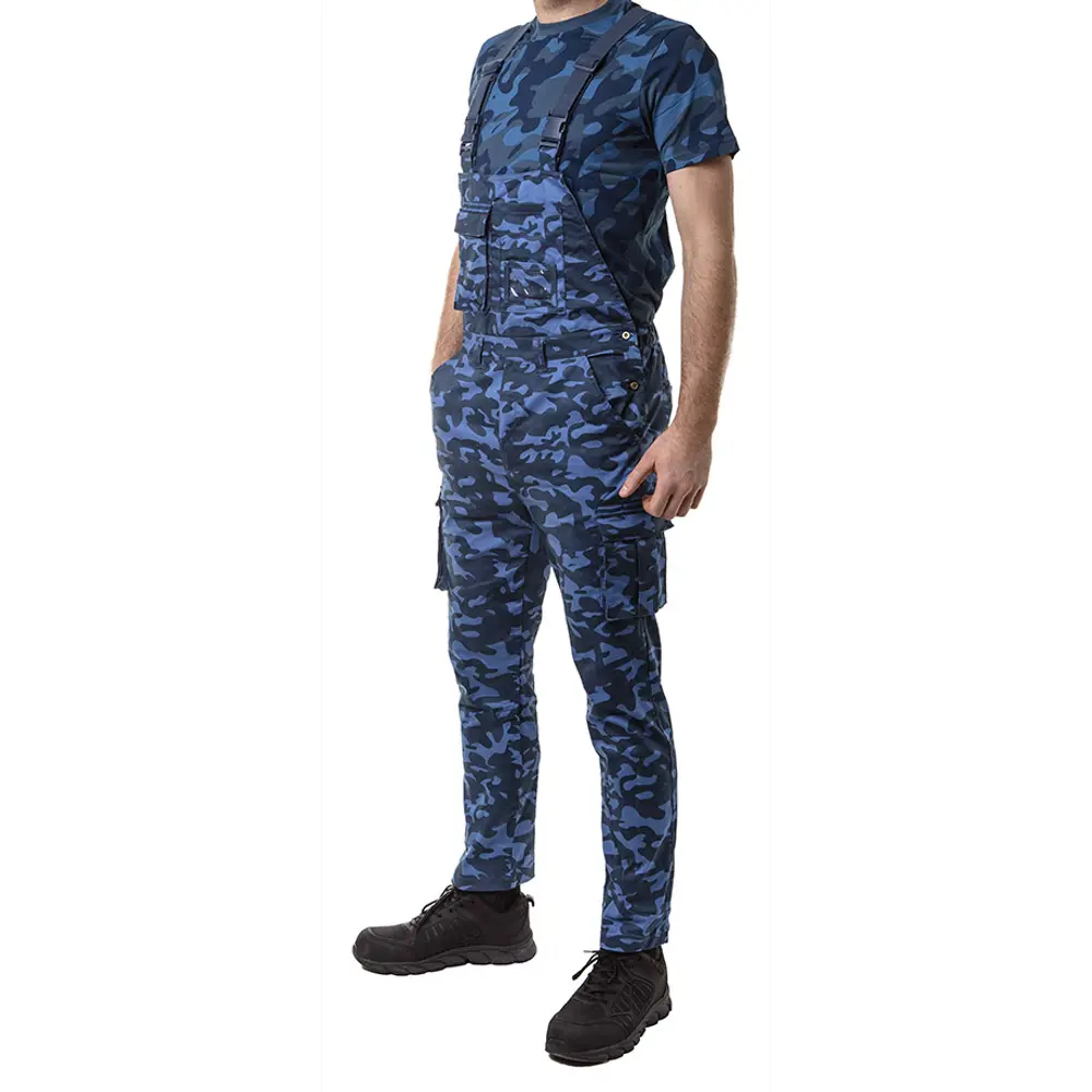 Полукомбинезон рабочий Neo Tools Camo синий размер L рост 181-184 STLM-2197283 - Вид №2