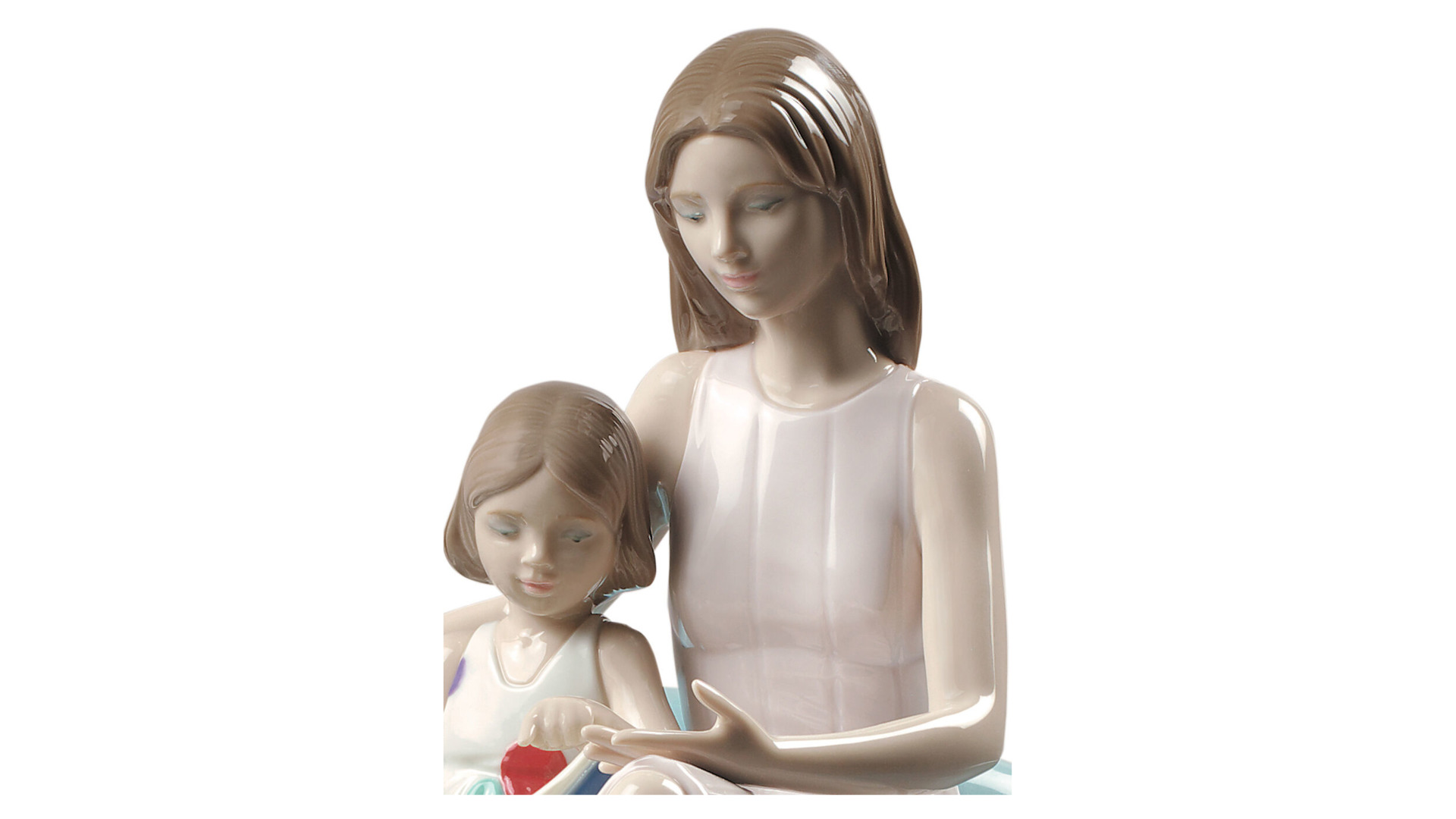 10669118 LLADRO Фигурка Lladro "Почитаем?" 21х23см Фарфор Lladró  - Вид №3