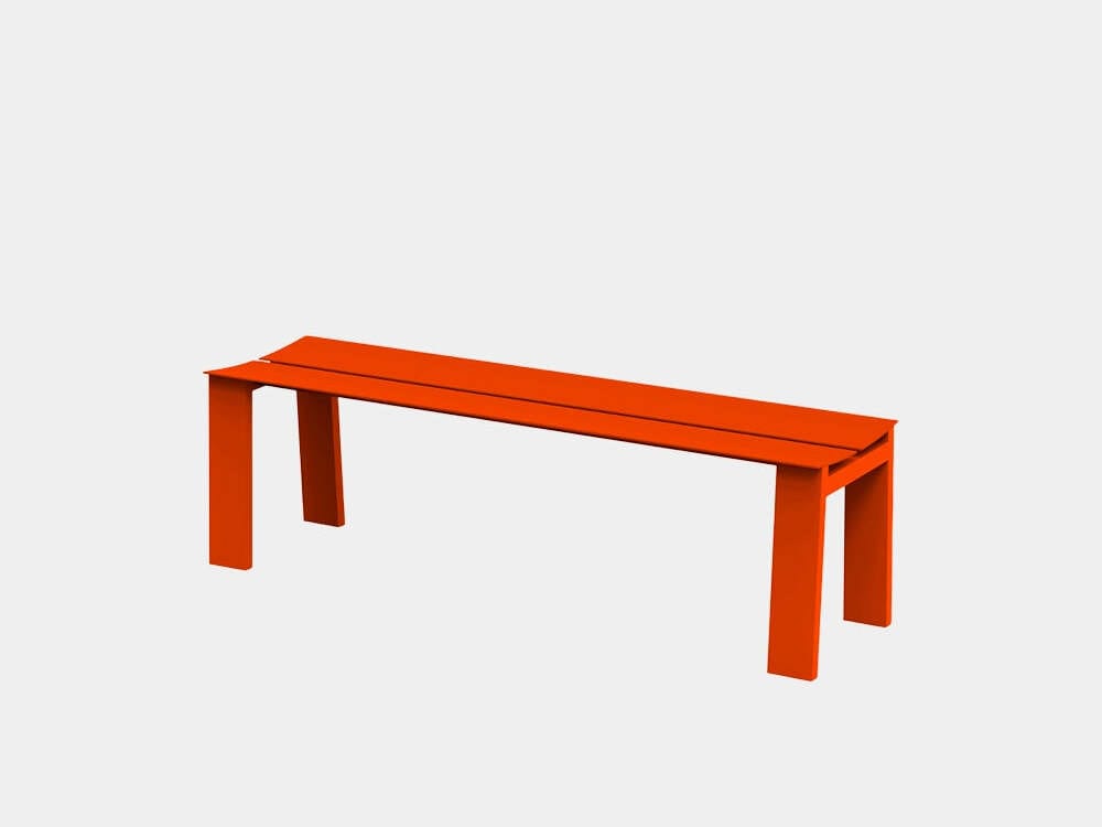 Алюминиевая скамья с порошковым покрытием RS Barcelona Seu ARCH-00067573 - Вид №63