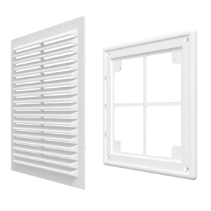 Решётки вентиляционные разъёмные 200х300мм с сеткой Планета 2030Р Русеан 5852 - Вид №1