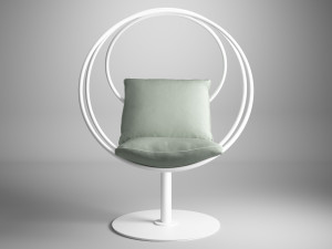 Садовое кресло из оцинкованной стали