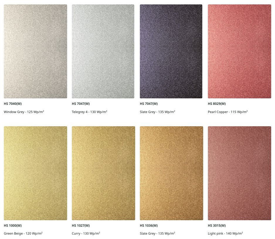 Солнечные панели с металлическим эффектом для фасадов FACCIATESOLARI металлик ARCH-00150895 - Вид №1