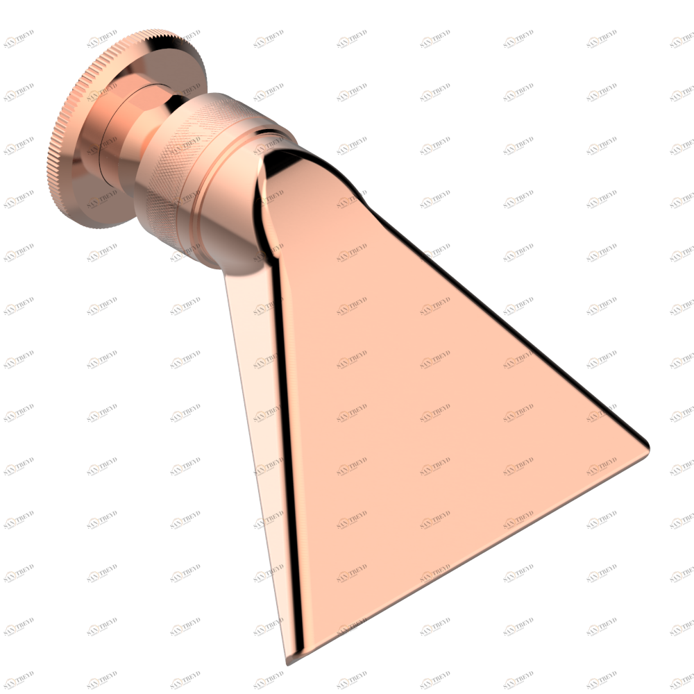 A56-3640 Лейка душевая Спорт 3/4" Thg-paris Art Déco cristal Розовое золото A56 3640 CAT.F