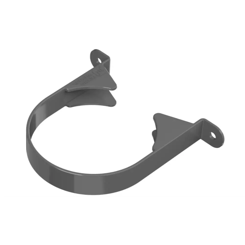Хомут для водосточной трубы Технониколь Оптима 120x80 мм серый STLM-2049984
