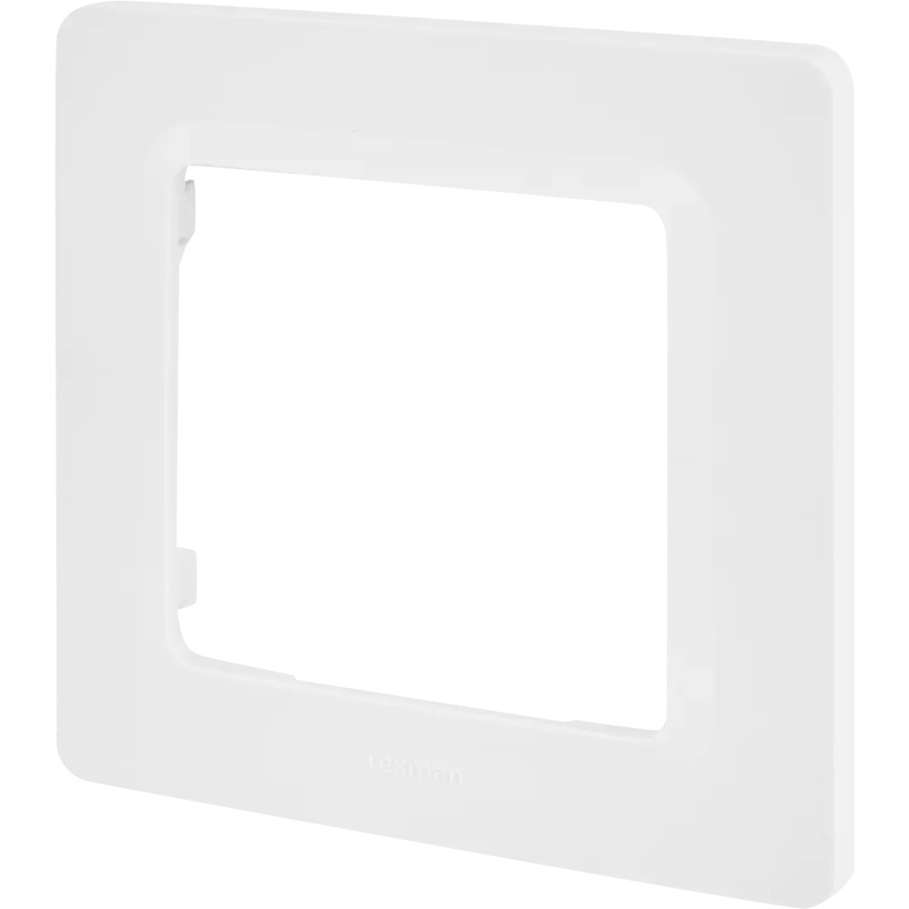 LEXMAN LILIAN - Декоративная рамка для розеток и выключателей, белая 86761683 STLM-0071394 - Вид №1