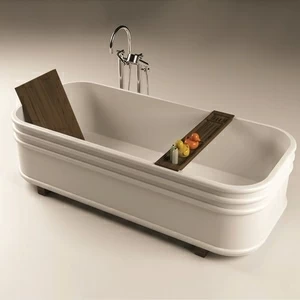 Design Ванна из Corian 1730x780x500 Таnкоnе белая