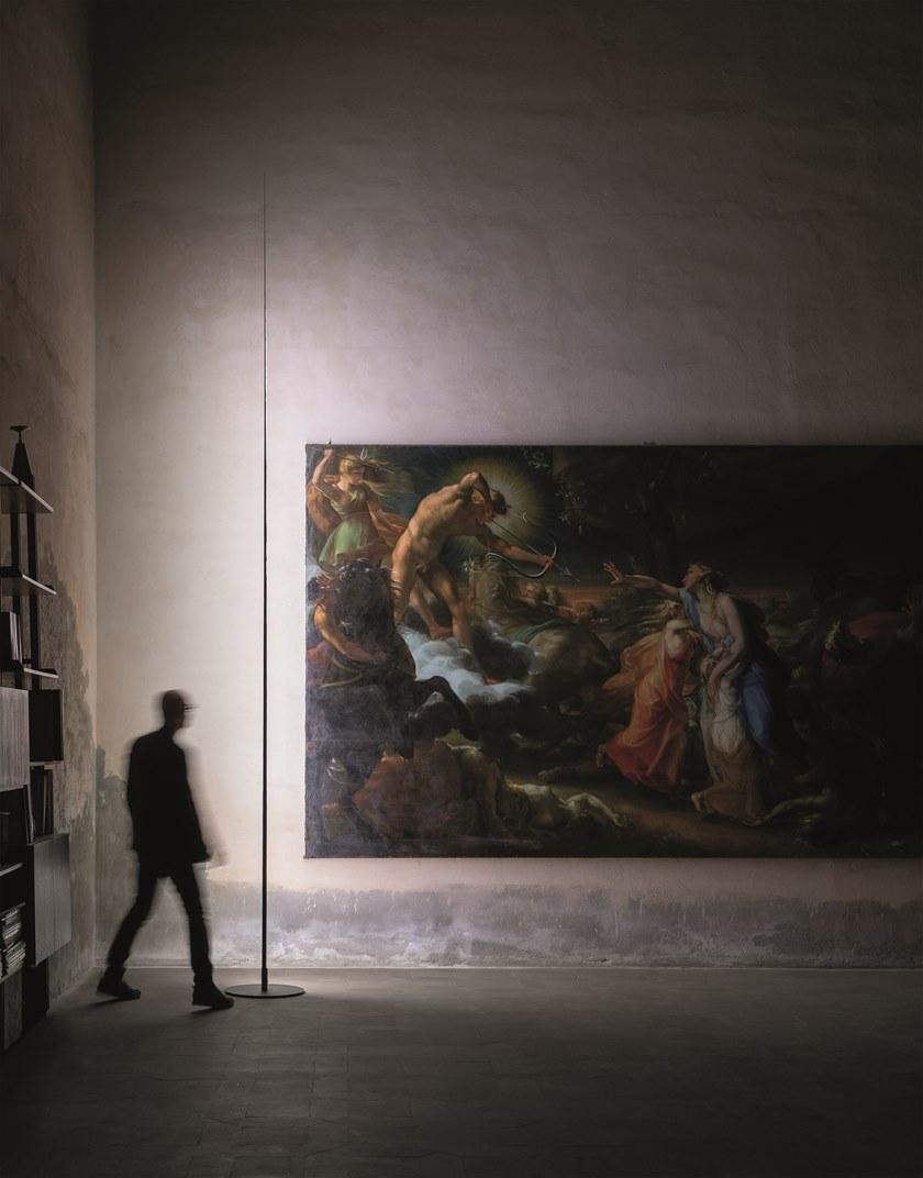 DAVIDE GROPPI Светодиодный торшер из стекловолокна и металла sun-id-1421673 - Вид №2