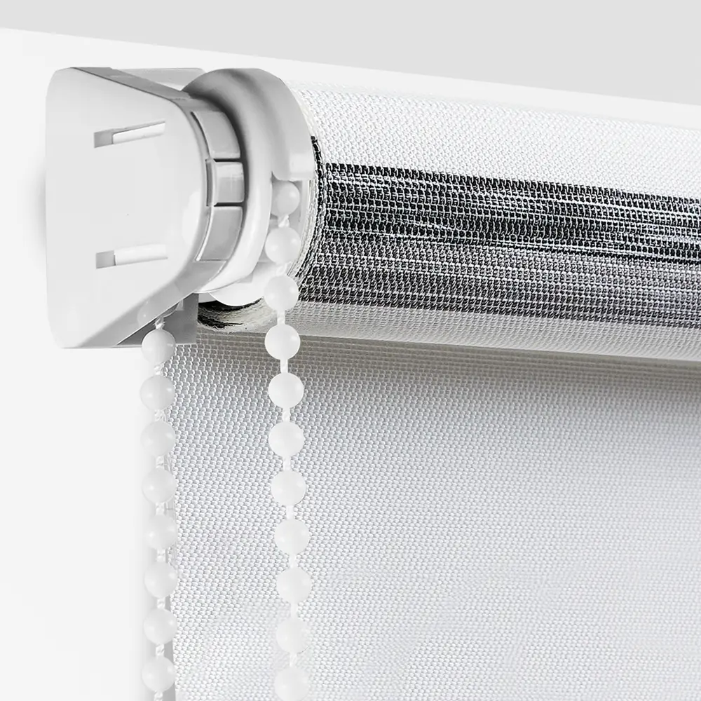 Штора рулонная день-ночь Лечче 100x160 см серо-молочная MIAMOZA STLM-2047337 - Вид №2