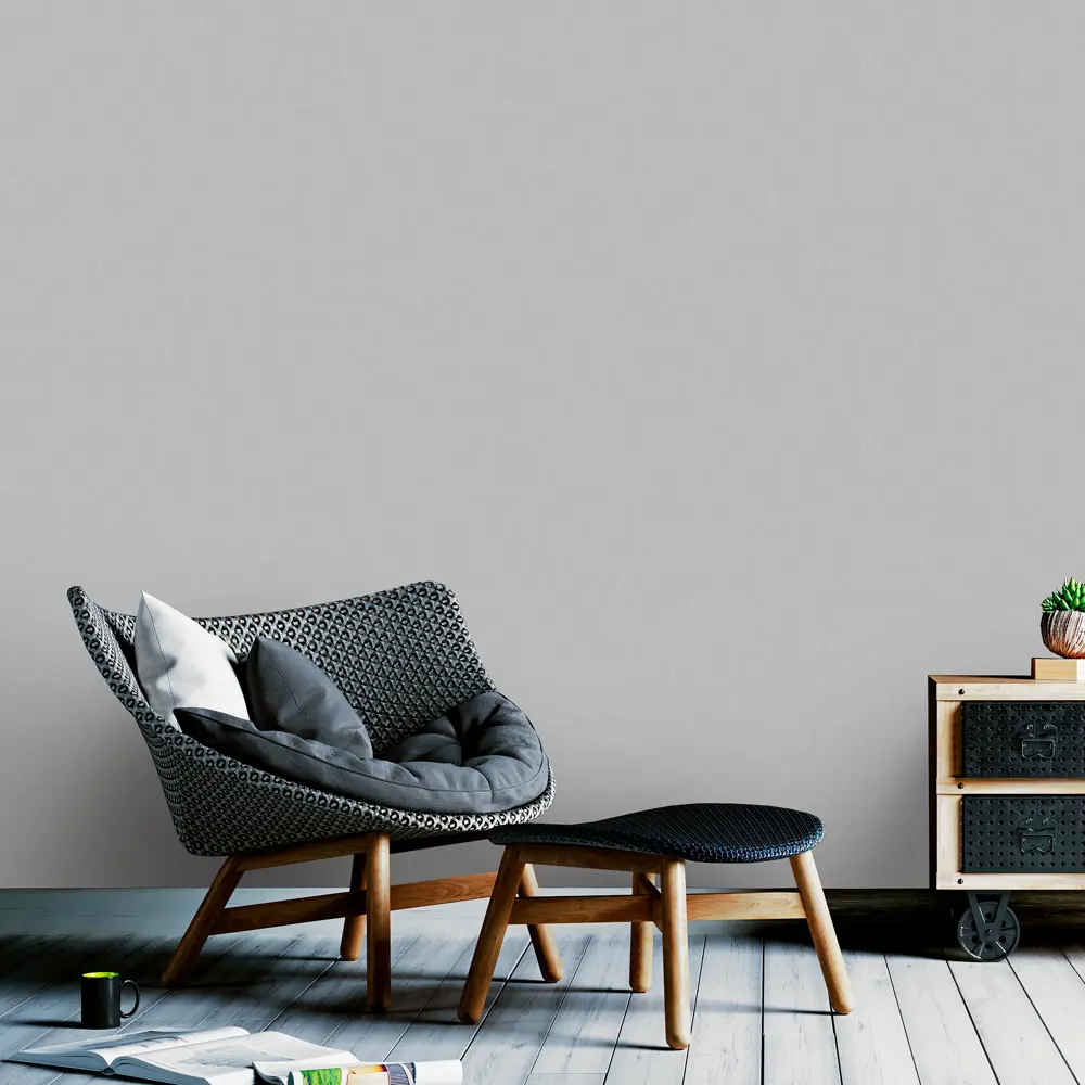 Обои флизелиновые Elysium Каменный цветок серые 1.06 м Е107612 Кам цв STLM-2180709 - Вид №2