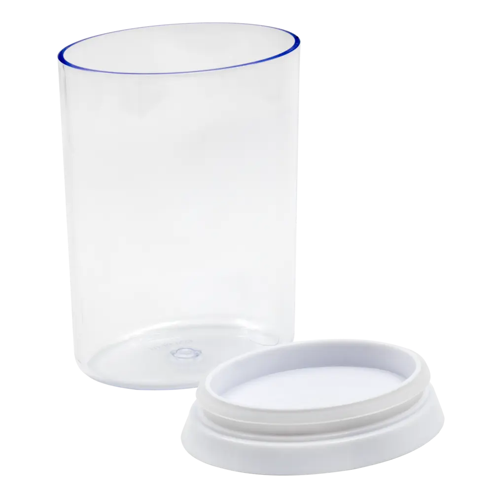 Банка для сыпучих продуктов Alt 0.9 л прозрачный BEROSSI STLM-2091175 - Вид №3