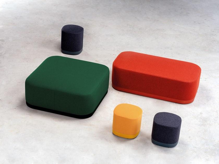 ENEA Прямоугольный пуф из ткани Puck sun-id-1476171 - Вид №4