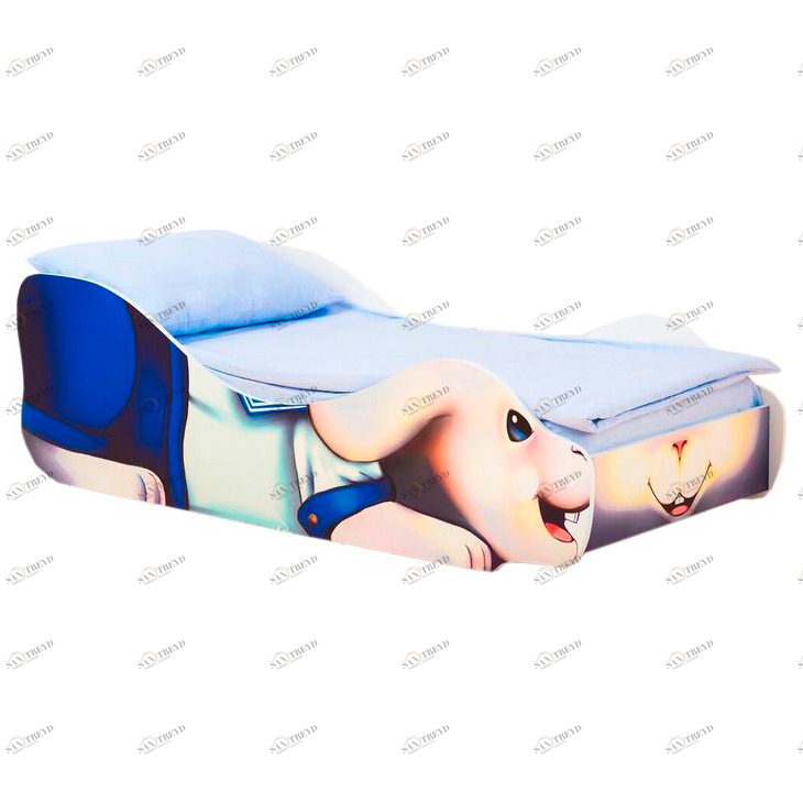 Детская кровать "Заяц Морячок" БЕЛЬМАРКО  326788 Синий Santreyd 