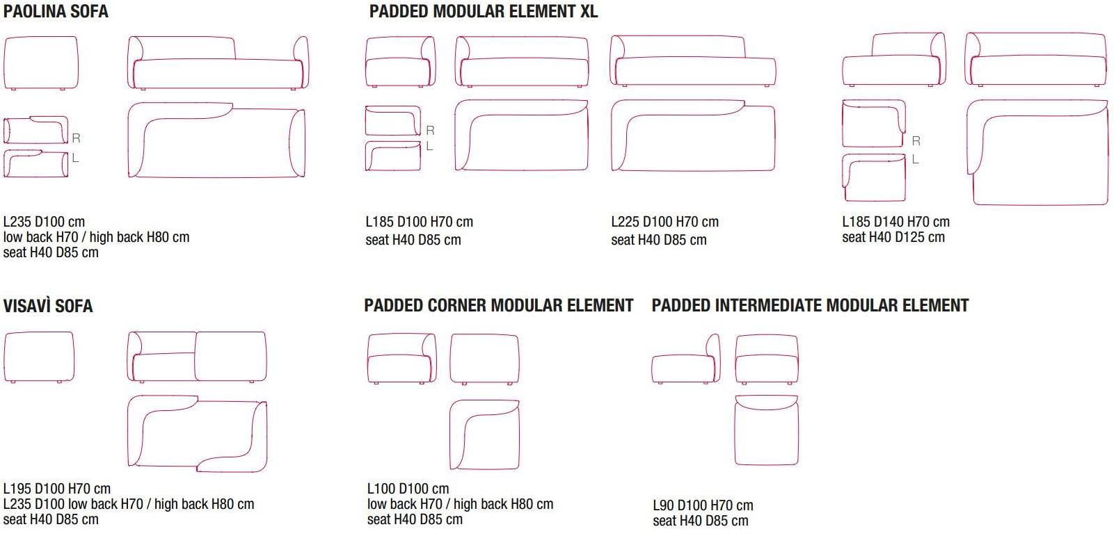 MDF Italia Мягкий диван sun-id-1396778 - Вид №7