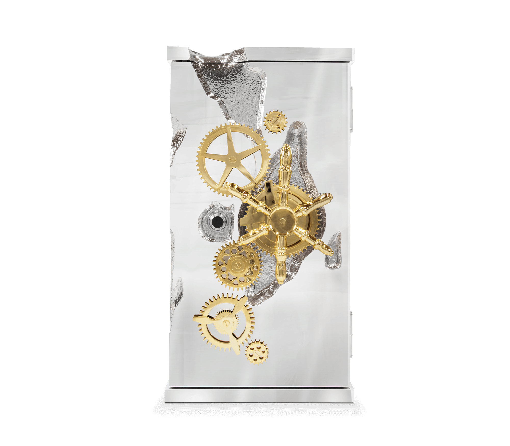 0-213 Роскошный серебряный сейф миллионера Boca Do Lobo  - Вид №1