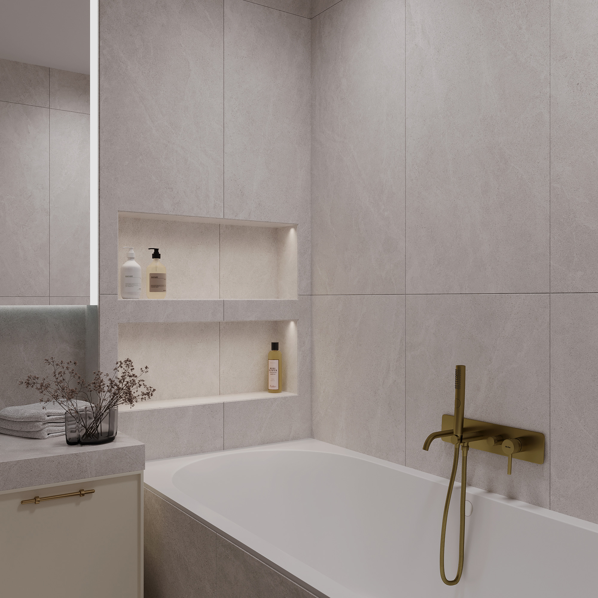 Керамогранит CASTELLO BIANCO 60х120 Creanza SL1005-A
