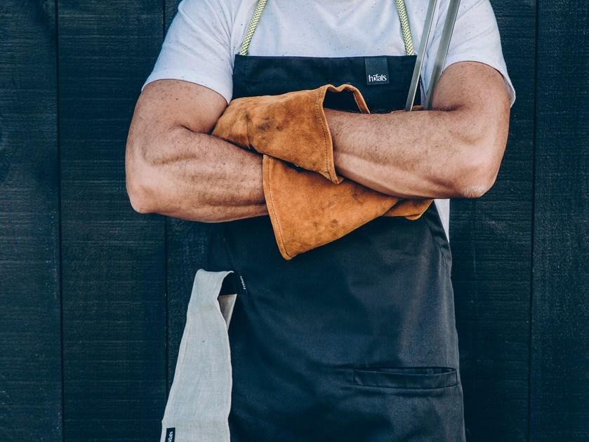 höfats Огнестойкие перчатки для барбекю из кожи и кевлара  030301  - Вид №2